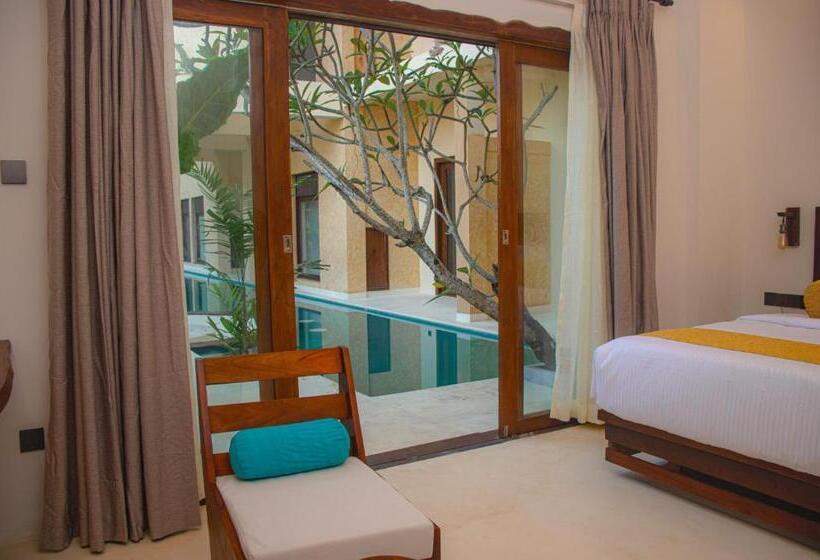 キングサイズベッドのスタンダードルーム, Spicepeek Boutique Hotel Cmb Airport