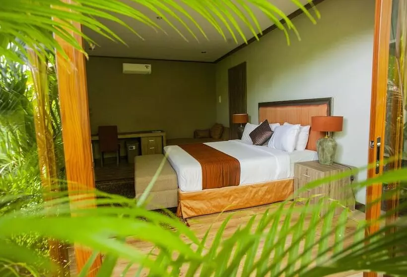 اتاق استاندارد با چشم‌انداز باغ, Puri Sabina Bed & Breakfast
