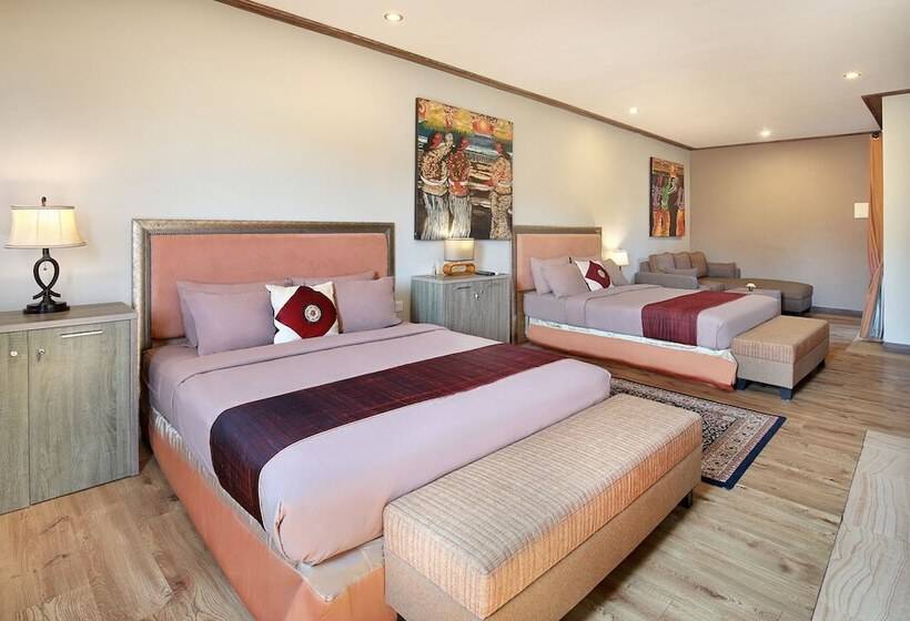 اتاق استاندارد با چشم‌انداز باغ, Puri Sabina Bed & Breakfast