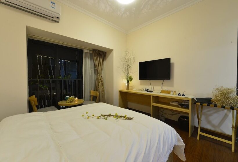 비즈니스룸, Xizhengjia Apartment Hotel Pazhou Complex