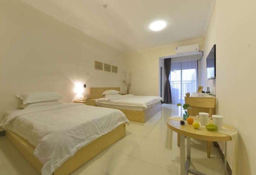 스탠다드 룸 강 전망, Xizhengjia Apartment Hotel Pazhou Complex