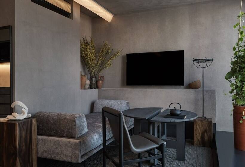 جناح ديلوكس مع إطلالات, Monastik Living In Athina