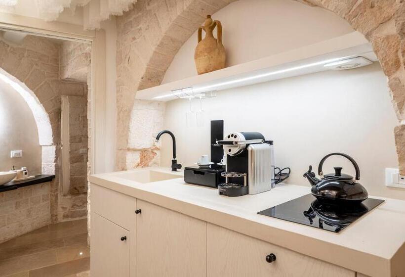 带按摩浴盆的套房, La Mandorla Luxury Trullo