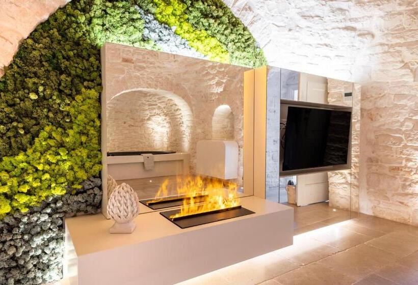 带按摩浴盆的套房, La Mandorla Luxury Trullo