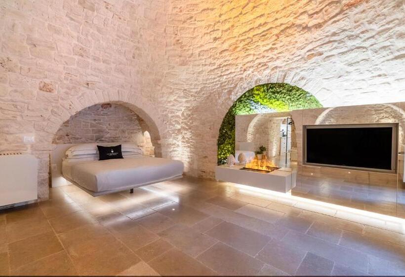 带按摩浴盆的套房, La Mandorla Luxury Trullo