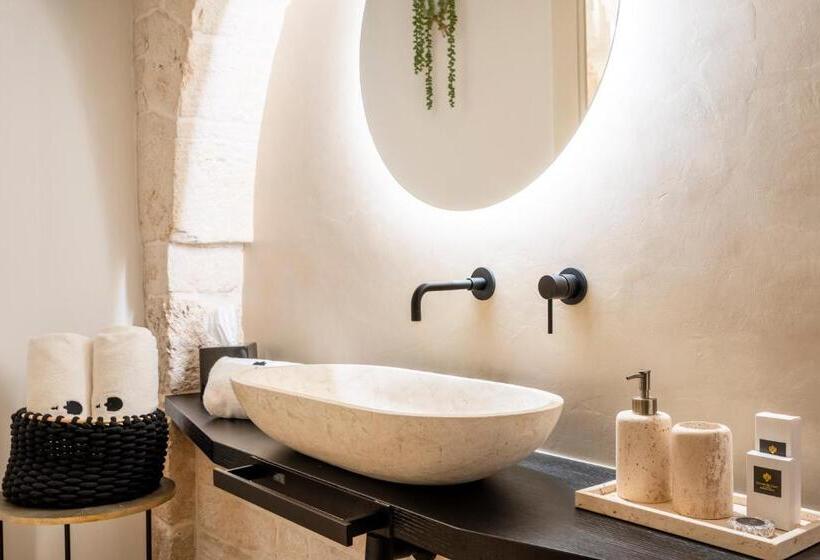 带按摩浴盆的套房, La Mandorla Luxury Trullo