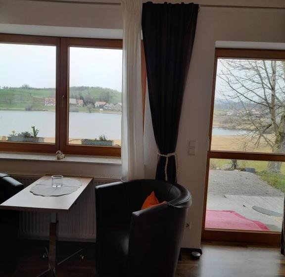 Apartamento de 1 Quarto com Vista do Lago, Gästehaus Am Muttelsee