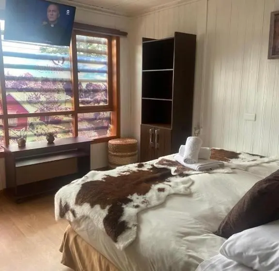キングサイズベッドのスタンダードルーム, Hostal Queltehue