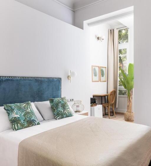 اتاق استاندارد با چشم‌انداز باغ, La Maison De Barcelone