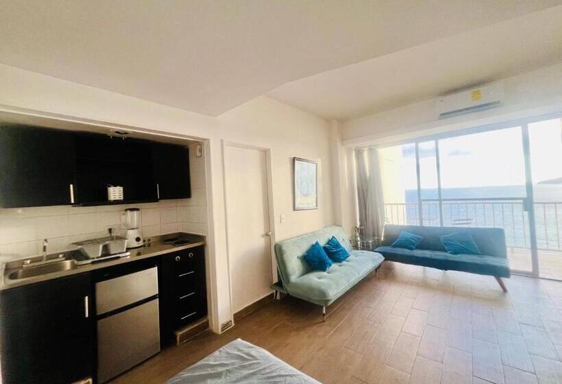 آپارتمان 1 خوابه با چشمانداز دریا, Torres Gemelas 2011 N