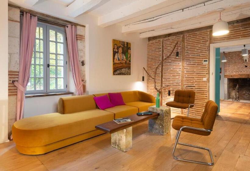 غرفة قياسية مطلّة علي الحديقة, La Maison De Ganil