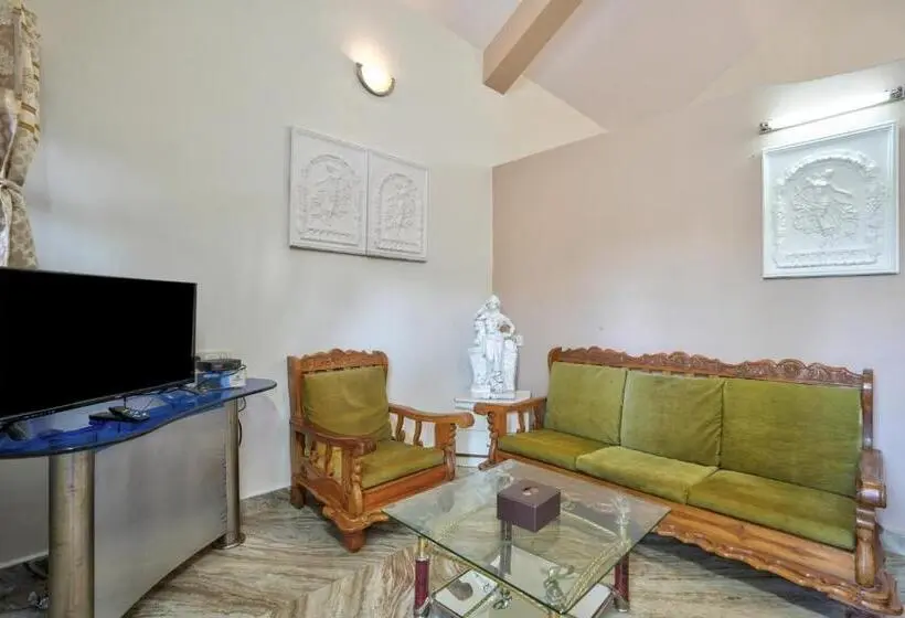 Villa 1 Makuuhuone, Lacasita Villas & Cottages Near Anjuna Beach & Shiva Valley