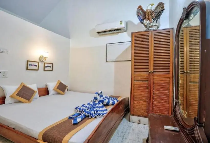 Villa 1 Makuuhuone, Lacasita Villas & Cottages Near Anjuna Beach & Shiva Valley