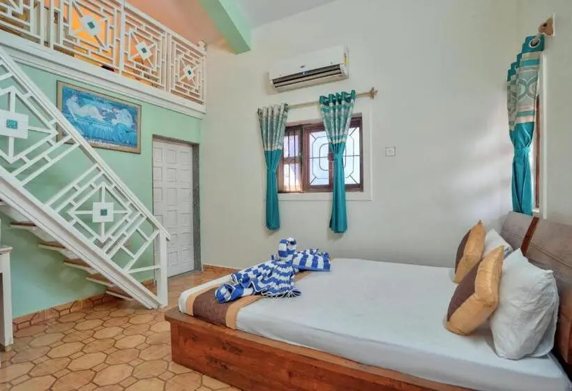 Villa 2 Makuuhuonetta, Lacasita Villas & Cottages Near Anjuna Beach & Shiva Valley
