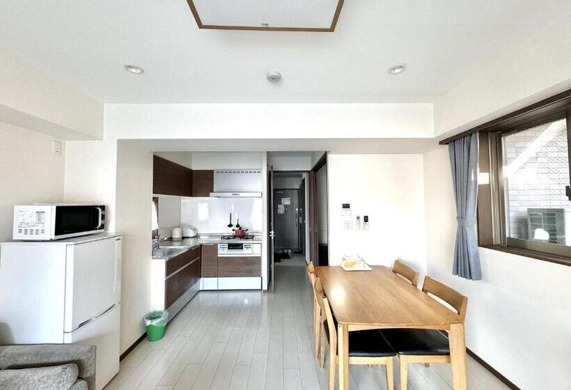 جناح غرفتين نوم, 大人気黒門市場徒歩1分 日本橋駅徒歩2分 道顿堀 難波 心斎橋徒歩圏内 金悦マンション