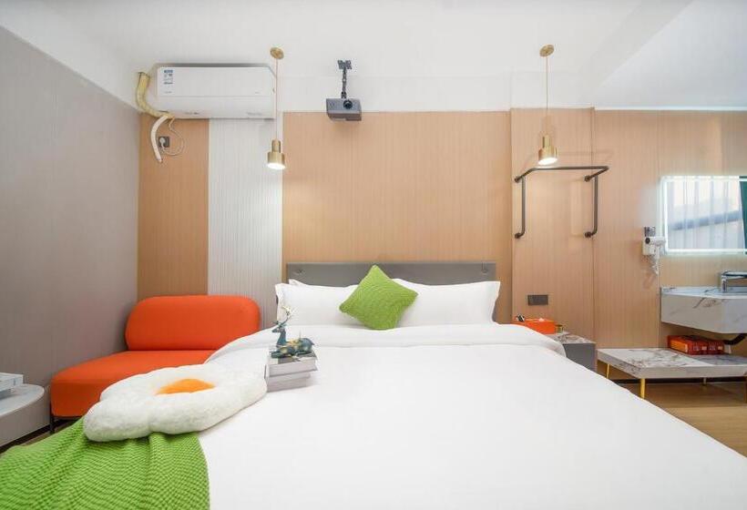 اتاق لوکس, Guangzhou Yashe Hotel Keyun Road Metro Station Pazhou Convention And Exhibition Store