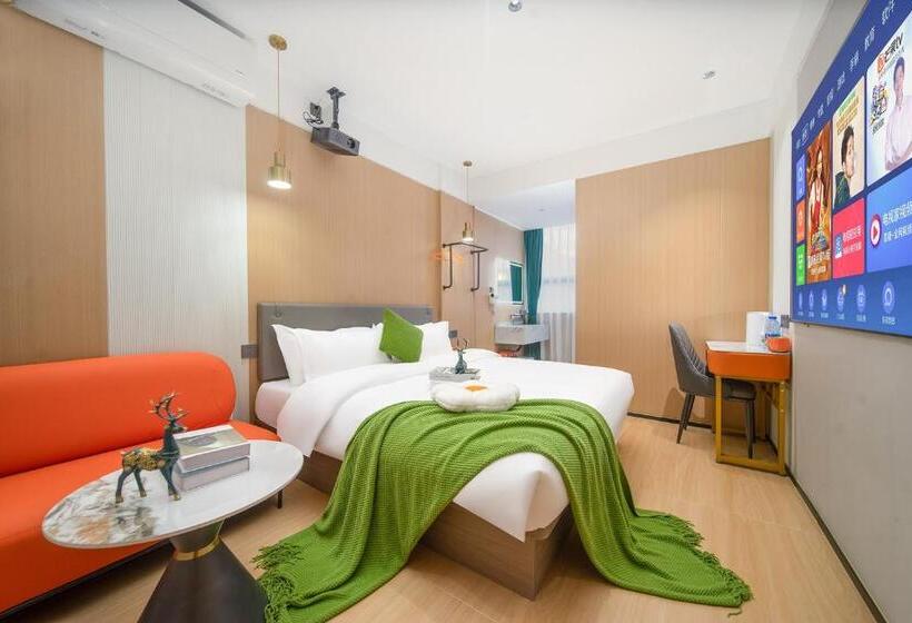 اتاق لوکس, Guangzhou Yashe Hotel Keyun Road Metro Station Pazhou Convention And Exhibition Store