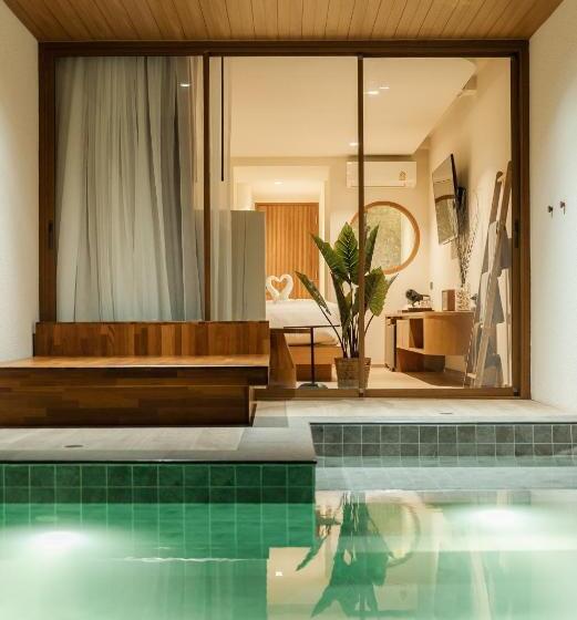 带大床的标准间, Tasana Bar And Luxury Resort