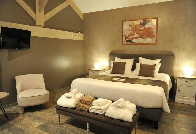 キングサイズベッドのスーペリアルーム, Le Mas Terre Des Anges