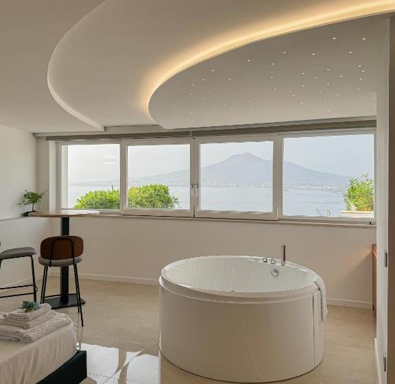 带按摩浴盆的套房, Relais Manfredi