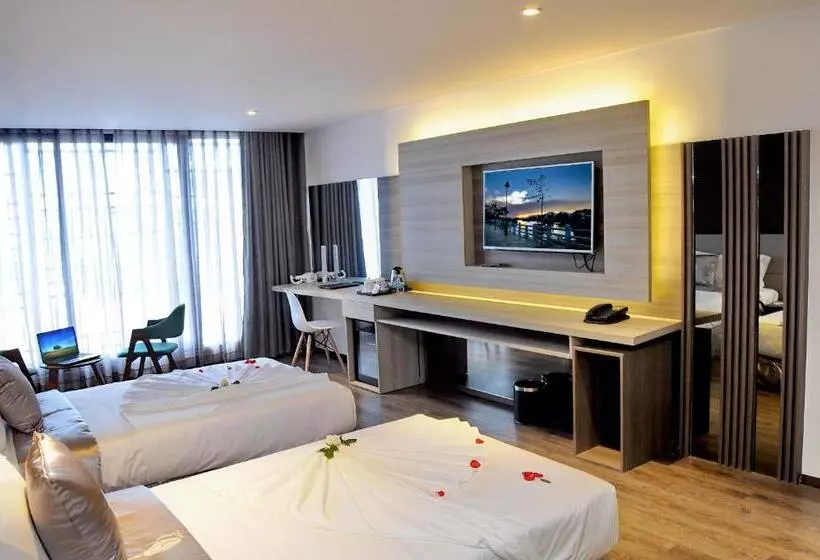 اتاق لوکس با چشمانداز شهر, Lanxy Hotel Nha Trang