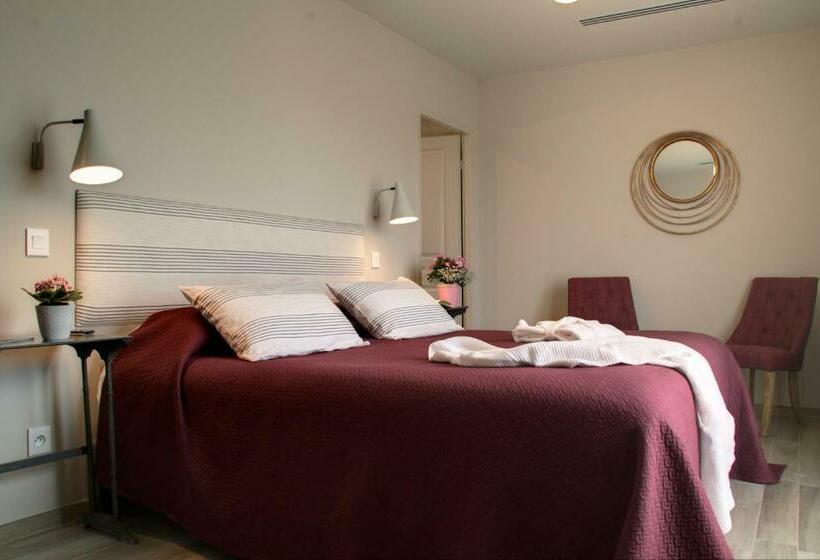 חדר דלוקס נוף לגינה, Hôtel La Bastide D Iris