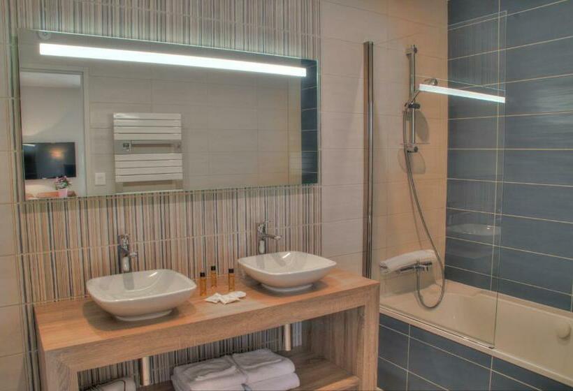 חדר פרמיום נוף לגינה, Hôtel La Bastide D Iris