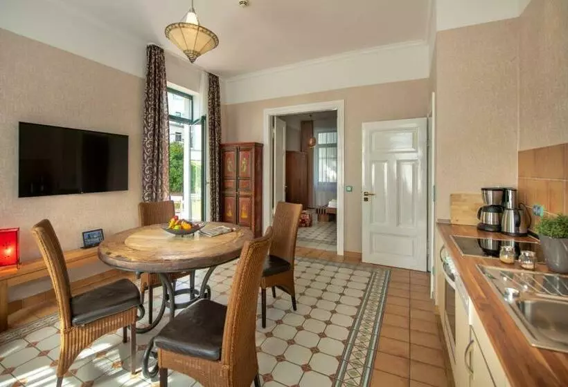 テラス付き１ベッドルームアパートメント, Recknitztal Hotel Marlow