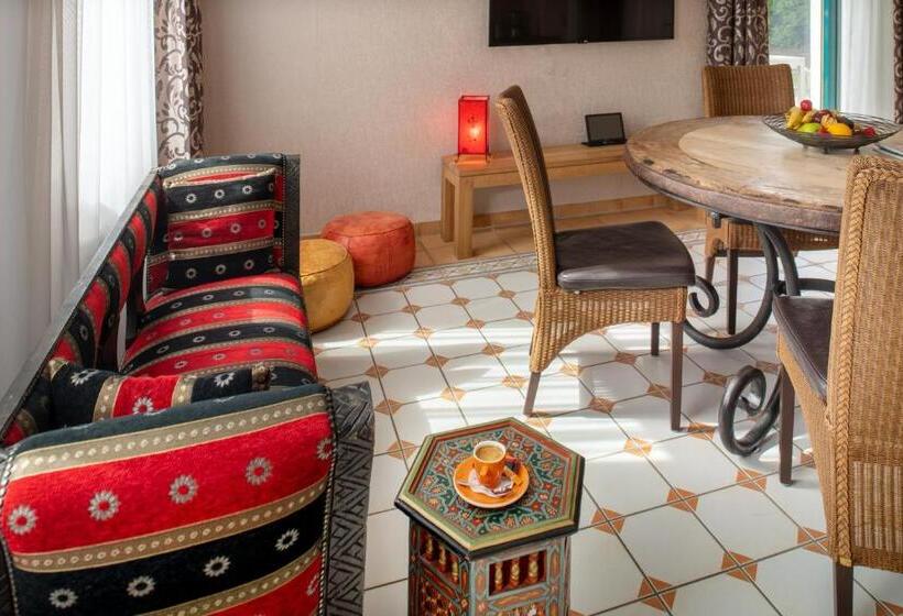 Апартаменты 1 Спальня с Террасой, Recknitztal Hotel Marlow