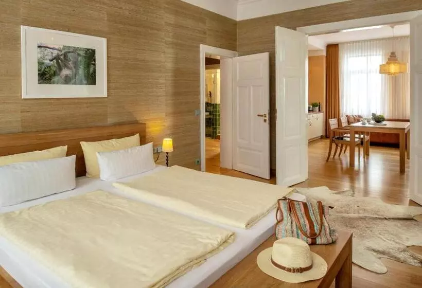 バルコニー付き１ベッドルームアパートメント, Recknitztal Hotel Marlow