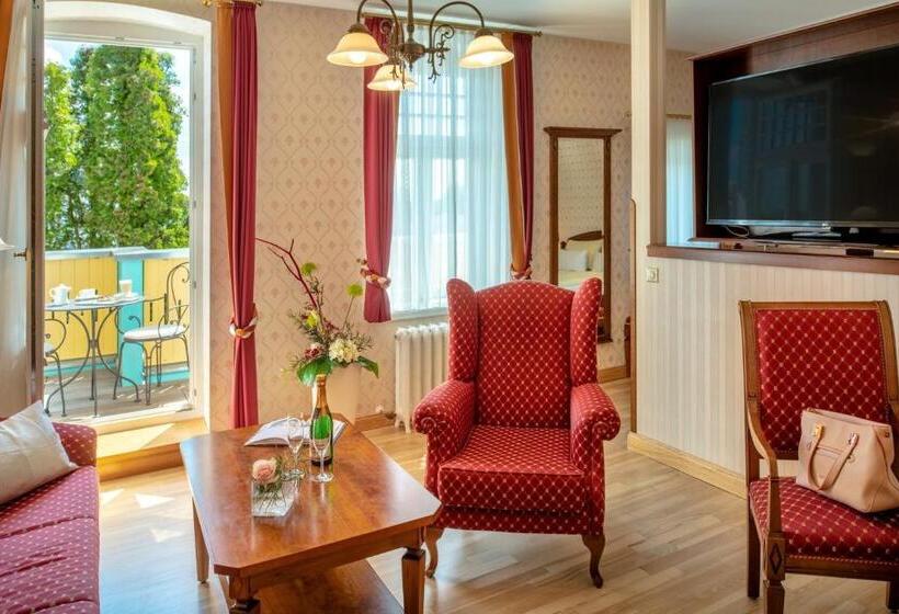 Полулюкс с Балконом, Recknitztal Hotel Marlow