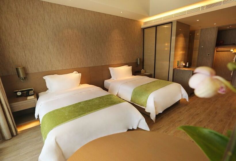 디럭스 룸 도시 전망, Mangrove Tree Resort World Qingdao