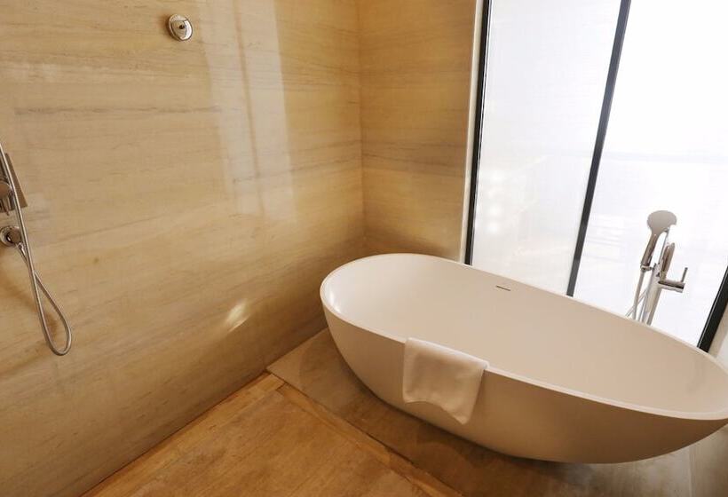 디럭스 룸 바다 전망, Mangrove Tree Resort World Qingdao