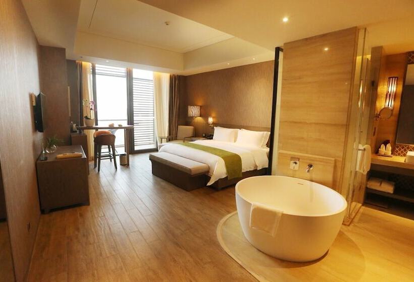 수피리어 룸 도시 전망, Mangrove Tree Resort World Qingdao