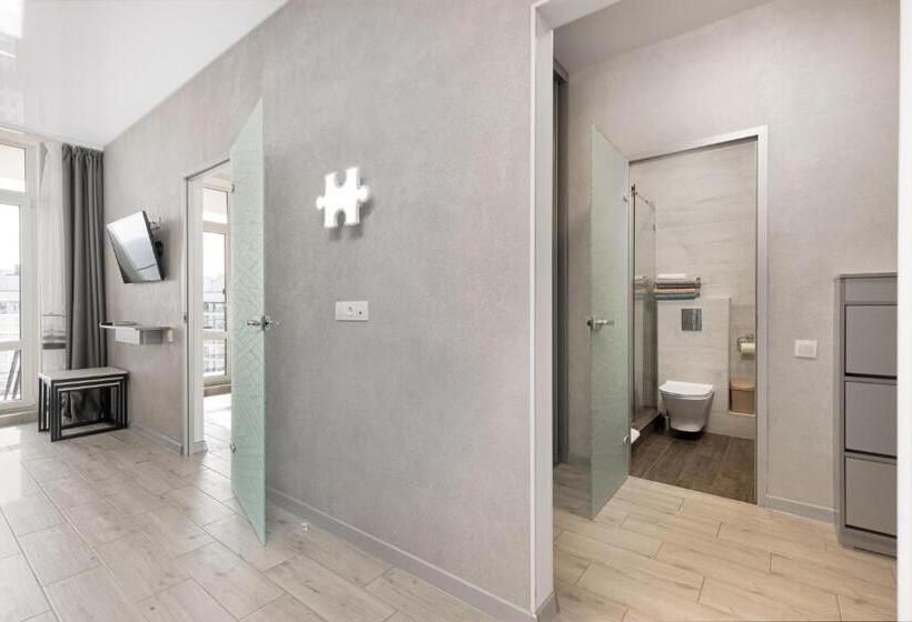 آپارتمان 1 خوابه با تراس, Arcadia Luxury Apartments