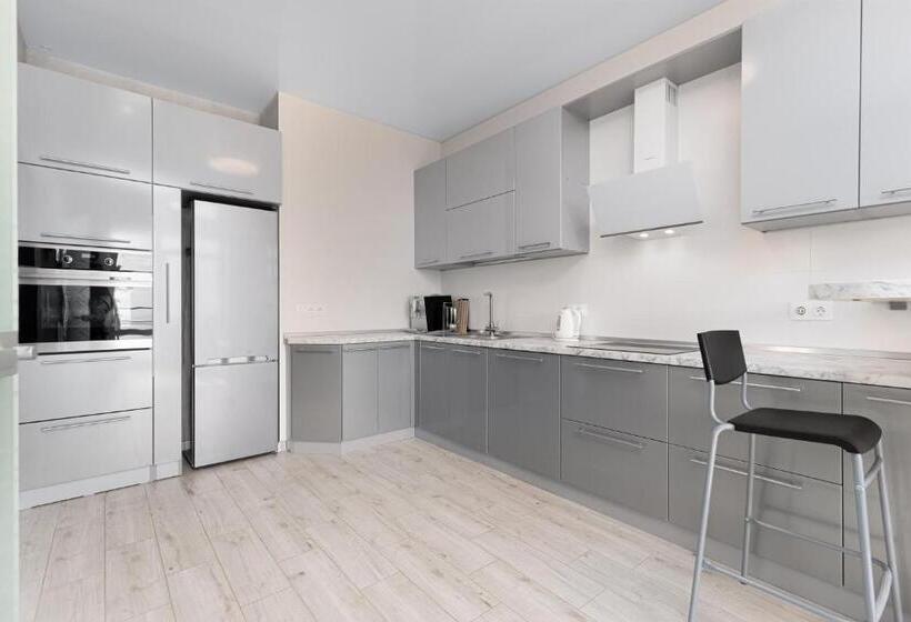 آپارتمان 1 خوابه با تراس, Arcadia Luxury Apartments