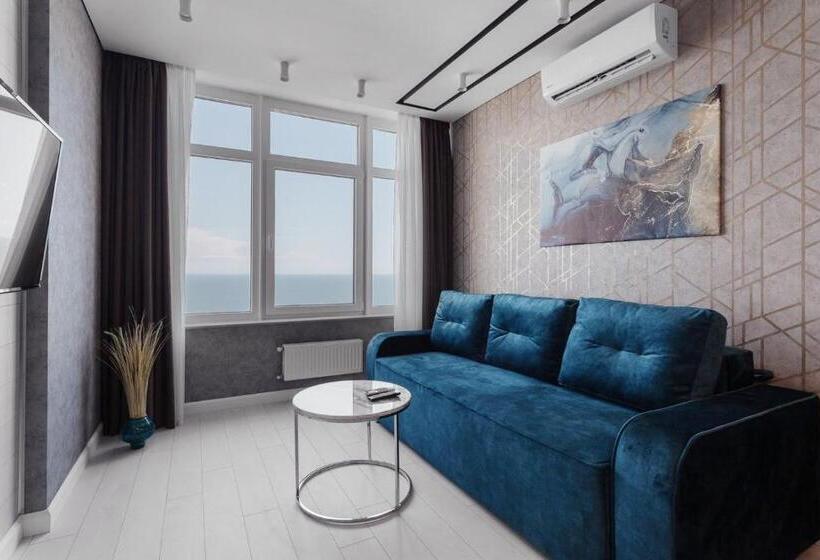 آپارتمان 1 خوابه با چشمانداز دریا, Arcadia Luxury Apartments
