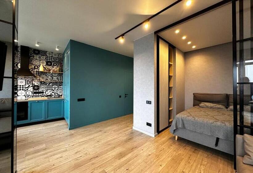 استودیوی استاندارد با چشمانداز دریا, Arcadia Luxury Apartments