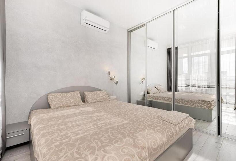 آپارتمان 1 خوابه با تراس, Arcadia Luxury Apartments