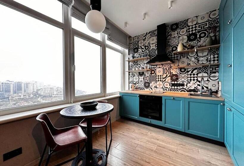 استودیوی استاندارد با چشمانداز دریا, Arcadia Luxury Apartments