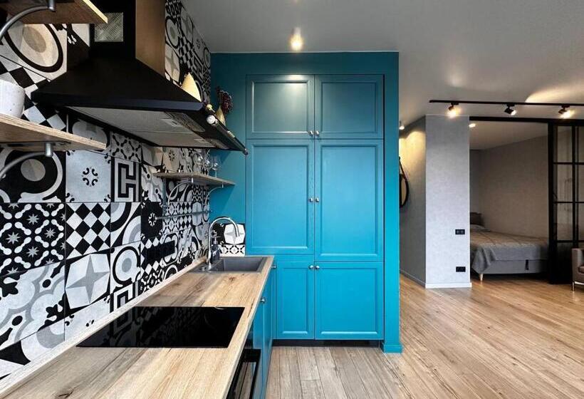 استودیوی استاندارد با چشمانداز دریا, Arcadia Luxury Apartments