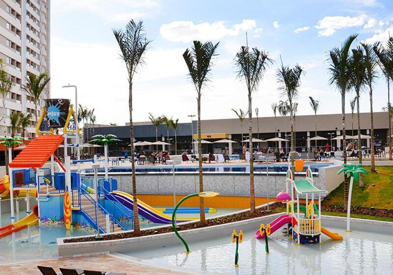 דירה בת חדר שינה 1 עם מרפסת, Apart Hotel   Solar Das águas