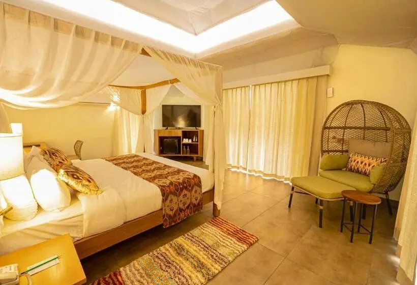 Deluxe-mökki, Oneness Rishikesh By Ganga Kinare   A Luxury Wilderness Resort