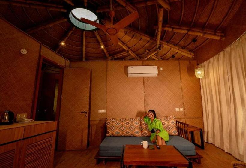 בקתה, Oneness Rishikesh By Ganga Kinare   A Luxury Wilderness Resort