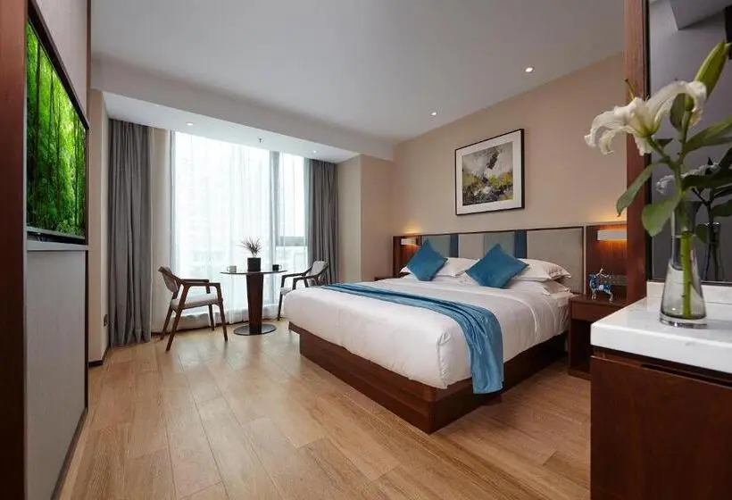 Deluxe-huone King-vuode, Ssaw Boutique Hotel Yangzhou