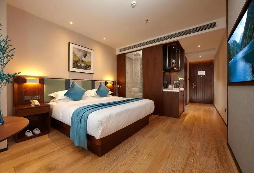 Deluxe-huone King-vuode, Ssaw Boutique Hotel Yangzhou
