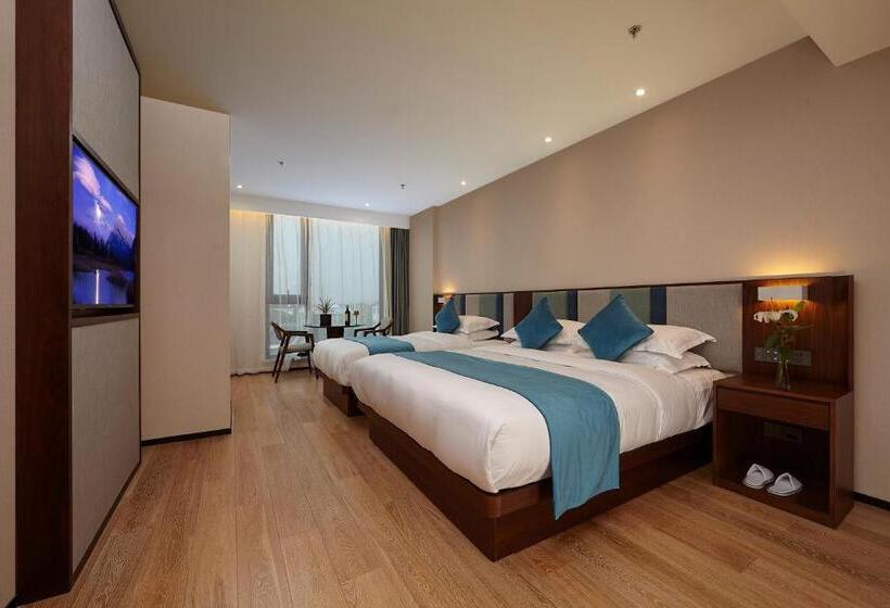 デラックスファミリールーム, Ssaw Boutique Hotel Yangzhou