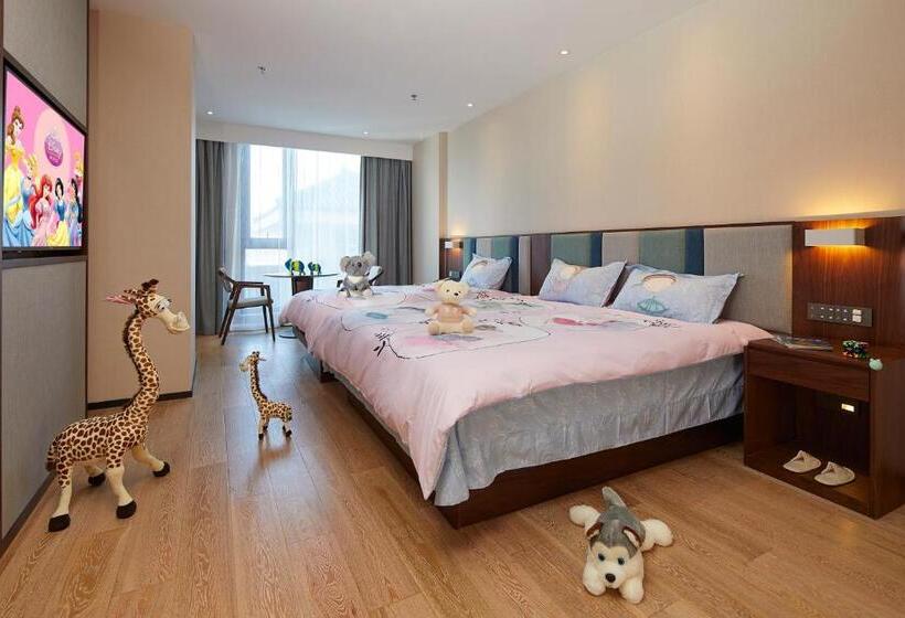 デラックスファミリールーム, Ssaw Boutique Hotel Yangzhou
