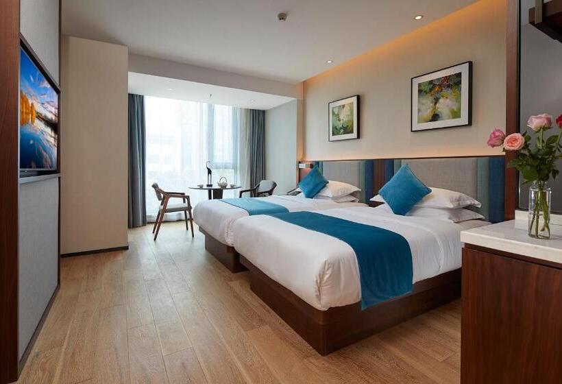 Quarto Familiar Deluxe, Ssaw Boutique Hotel Yangzhou