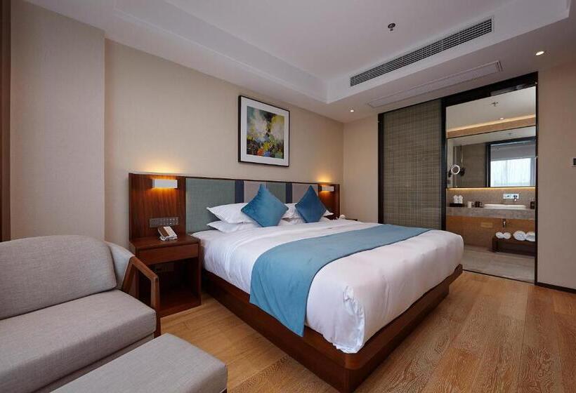 Suíte Deluxe Cama King, Ssaw Boutique Hotel Yangzhou